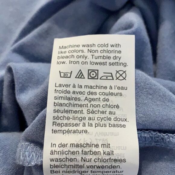 𝅺j.crew light blue T-shirt short sleeves size small soft fabric blend - Picture 4 of 5